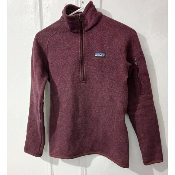 Patagonia Sweaters - Patagonia womens xsmall purple mockneck fleece better sweater